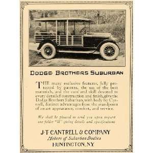   Dodge Brothers Cantrell Car   Original Print Ad