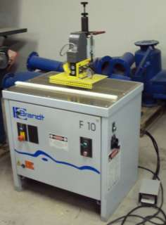 Brandt F10 Top / Bottom Lip Trimmer, 1998, 1/3HP 480V 3PH, Great 