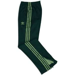  adidas Mens Superstar Pant ( sz. S, Dark Green/Soft Green 