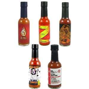  The Hottest Hot Sauces Gift Set, 5/5oz. 