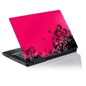  121 inch Taylorhe laptop skin protective decal pink and 