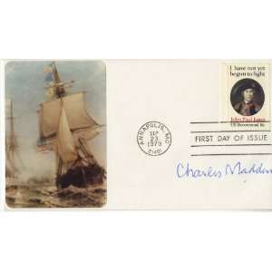  Charles Madden WWII British Admiral Autographed Cover 