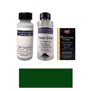  2 Oz. Dark Forest Green Metallic Paint Bottle Kit for 1991 