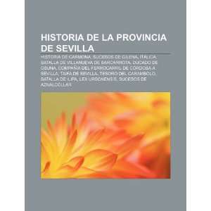  Historia de la provincia de Sevilla Historia de Carmona 