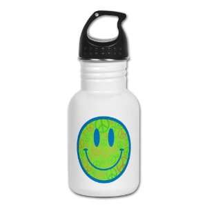   : Kids Water Bottle Smiley Face With Peace Symbols: Everything Else