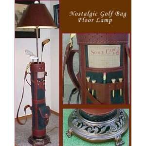  Nostalgic Golf Bag Floor Lamp (Golf Bag ColorNavy 