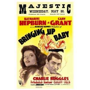  Bringing Up Baby (1938) 27 x 40 Movie Poster Style A