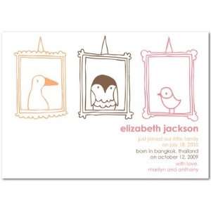  Adoption Birth Announcements   Framed Friends Ballet By 