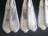 Antique WOLFERS Solid Silver Spoons & Sugar Tong 13/PS  