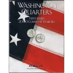   2000 US WASHINGTON STATE QUARTER YEAR SET COIN FOLDER: Everything Else