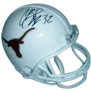 Cedric Benson Autographed Helmet:  Sports & Outdoors