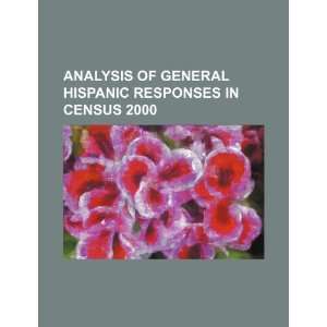   responses in Census 2000 (9781234381448): U.S. Government: Books