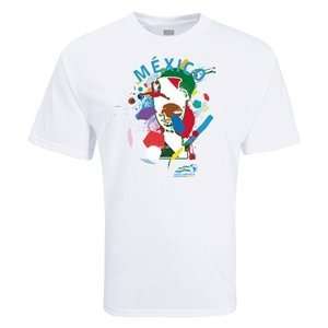  hidden Mexico Copa America Splash T Shirt: Sports 