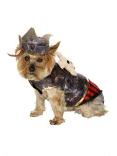 Dog Fancy Dress Pirate costume + hat. Immediate post  