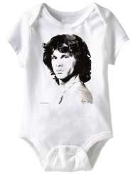 Jim Morrison Romper Portrait Classic White Infant Creeper