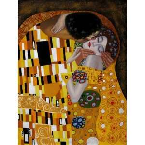  Art Reproduction Oil Painting   Klimt Paintings: The Kiss 