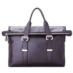  Mens Real Genuine Leather Purse Tote Shoulder Bag Handbag 