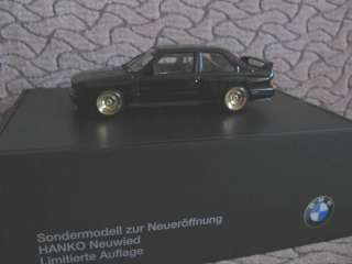 43 Minichamps BMW M3 (E30) HANKO   Ltd 1000pcs  
