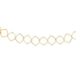  Gold Filled Link Bracelet: Jewelry