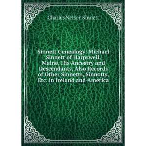   Etc. in Ireland and America Charles Nelson Sinnett  Books