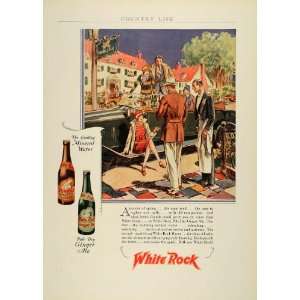  1931 Ad White Rock Pale Dry Ginger Ale Water Soda Drink 