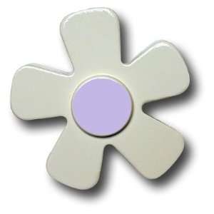  One World DP00000584 White Daisy with Purple Center Drawer 
