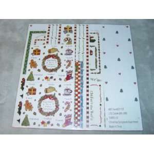 NEW Colorbok Christmas Scrapbook Assortment Kit Pages 