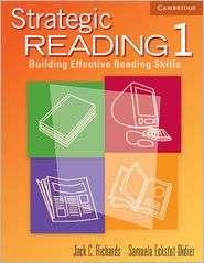 Strategic Reading 1 Students book Building Effective Reading Skills 