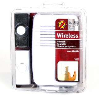 Heath Zenith Wireless White Plug In Door Chime Kit  
