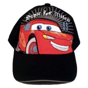  Movie Hat ~ The World of Cars Style for Miles 95) Lightning McQueen 