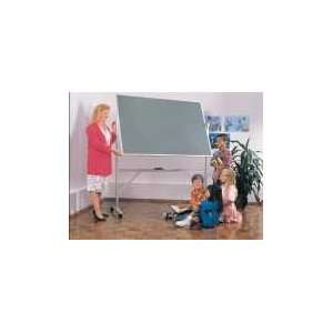   3ft x 4ft Wood Frame Reversible Duroslate Chalkboard: Office Products