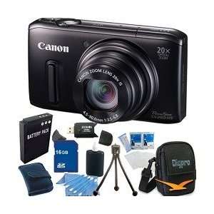 Canon PowerShot SX260 HS 12.1 MP CMOS Digital Camera with 20x 