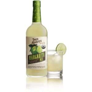 Tres Agaves Organic Margarita Mix 1 Ltr: Grocery & Gourmet Food