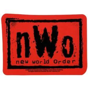  New World Order   Red Logo Decal: Automotive