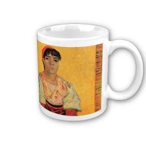  Italian Woman Agostina Segatori by Vincent Van Gogh Coffee 