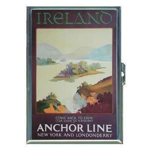 Ireland Ocean Liner Retro ID Holder, Cigarette Case or Wallet: MADE IN 