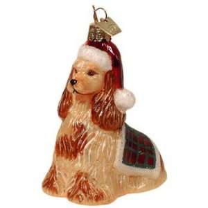  Noble Gems Brown Cocker Spaniel Christmas Ornament: Home 