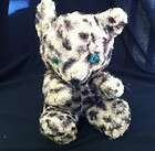 BUILD A BEAR PINK LEOPARD CAT WITH SOUND