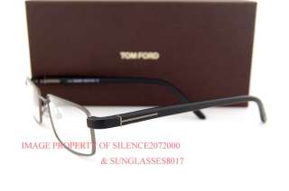 New Tom Ford Eyeglasses Frames 5153 009 GUNMETAL Men  
