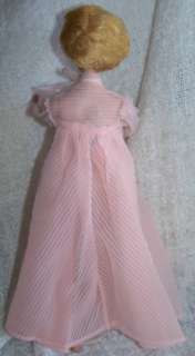   Cut BARBIE Doll w/ Perfect Makeup In Nighty Negligee #965  