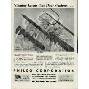   John Maxwell. .. 1943 Philco War Bond Ad, A3396A: Everything Else