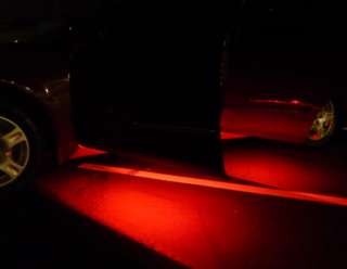 Pair Blue LED Door Floor Strip Lights Nissan 350Z 370Z  