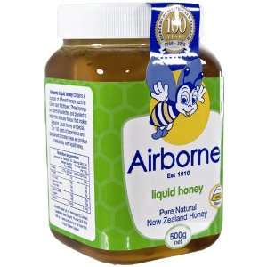 Airborne (New Zealand) Wildflower Honey 500g / 17.85oz  