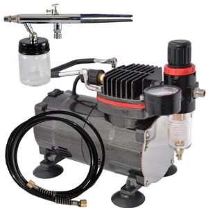  Pro Siphon Feed Airbrushing System High Performance Multi 