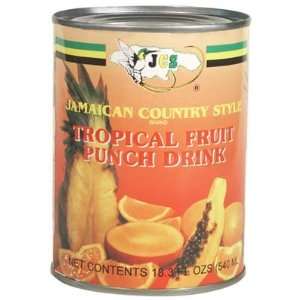 Tropical Fruit Punch Drink, 18.3oz (Pack: Grocery & Gourmet Food