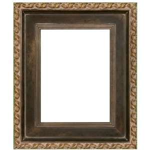  Conlin Dark Brown and Gold Flat Panel Frame