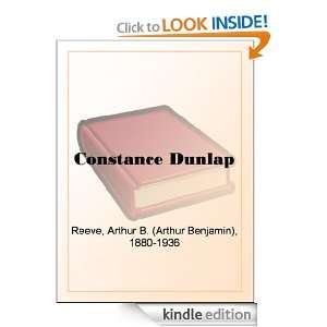Constance Dunlap Arthur B. (Arthur Benjamin) Reeve  