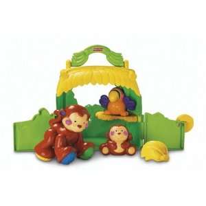    Fisher Price Amazing Animals Monkey Friends Tote: Toys & Games