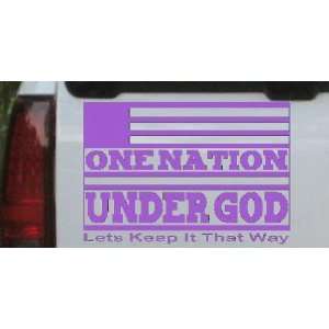 One Nation Under God Christian Car Window Wall Laptop Decal Sticker 