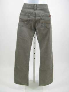 FOR ALL MANKIND Green Denim Boot Cut Jeans Pants 28  